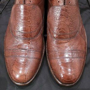 MEN'S DOLCE & GABBANA DRESS SHOES GENUINE LEATHER MADE IN ITALY. SIZE US 9